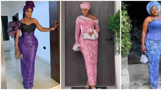 Asoebi styles from the weekend: 7 fashionistas redefine owambe elegance in gorgeous looks