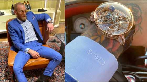 Just in: See the N718million brand-new Rasputin wristwatch top sport star just purchased (video)