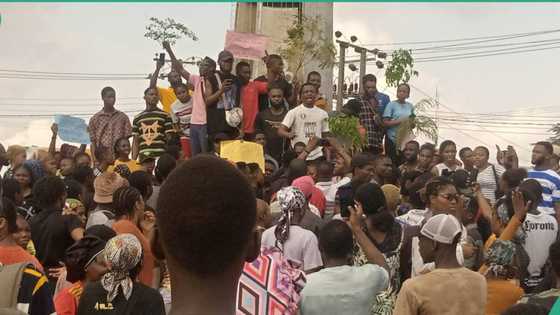 JUST IN: Protest hits UNICAL over 100% school fees hike