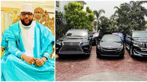 E-Money shares luxury cars to his relatives, friends, staff to mark 40th birthday