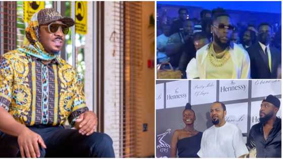 Lagos party: Burna Boy, Mompha, Ramsey Nouah, Cubana, others storm Pretty Mike's star-studded event