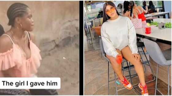 "You are lucky": Lady appreciates boyfriend for improving her life, video of her transformation goes viral