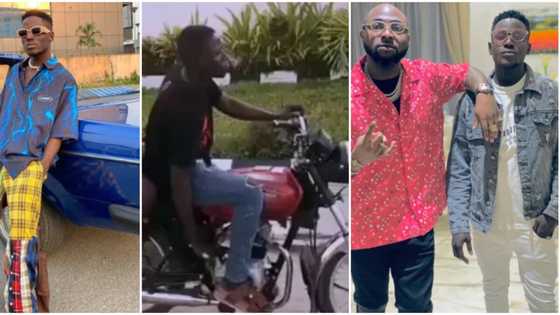 "God bless OBO for me": Father DMW confirms he was truly an 'okada' rider before Davido changed his life