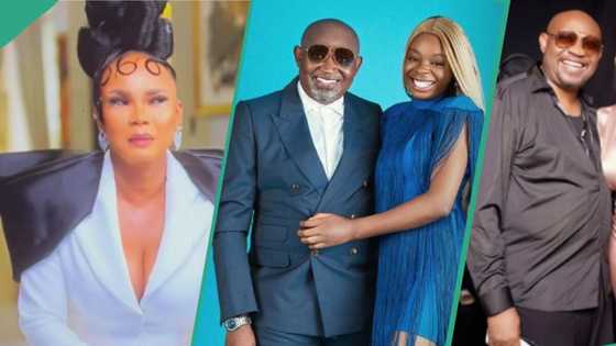 Romantic video as Iyabo Ojo gives Paulo's daughter juicy details of how they met and fell in love