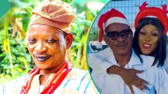 "Una get mind": Actor Lalude's stern warning to critics over alleged 2nd wife leaves people talking