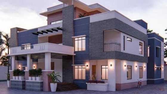 Hotunan Sabon Katafaren Gidan Da Ɗan Uwan Buhari Ya Gina A Abuja