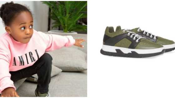 Davido's son Ifeanyi rocks ensemble worth over N400k for his birthday shoot