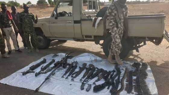 Sojoji sun kama injin nika da makamai bayan sun kashe dumbin 'yan Boko Haram (Hotuna)