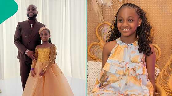 Davido sends heartwarming message to his second daughter Hailey Adeleke as she turns 9