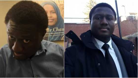 Lady threatens to break up with her boyfriend after he refused to cut his afro
