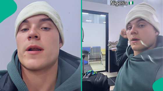 White streamer who visited Nigeria says he's about to be deported, shares video from police station