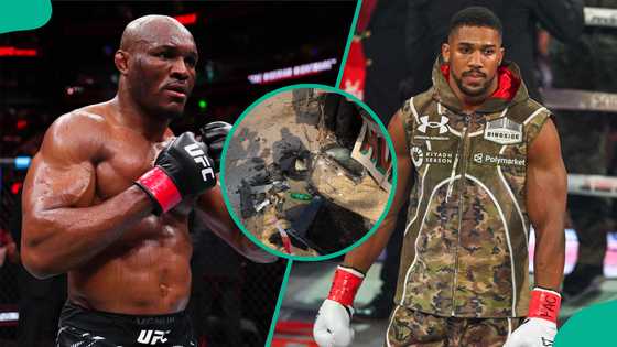 Anthony Joshua recounts friends’ deaths from hospital bed in emotional video with Kamaru Usman