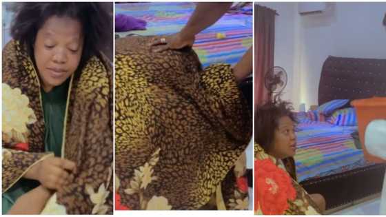 Toyin Abraham: I've been very ill, actress reveals as hubby, PA tend to her in videos, colleagues show concern