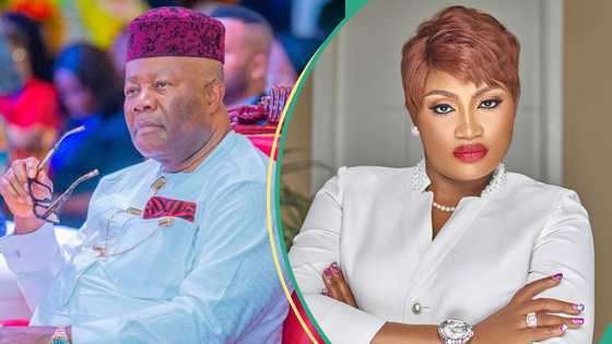 Akpabio’s sister-in-law launches attacks on Senate president