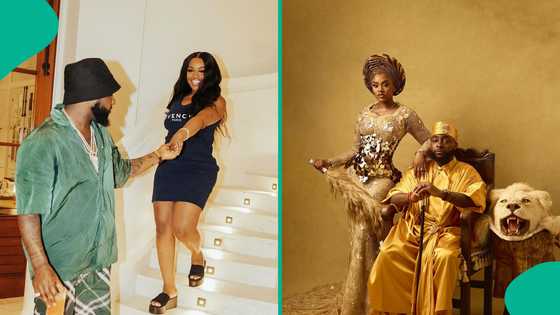 Davido's wife Chioma turns heads as new video of her taking a walk surfaces: "Love her new body"