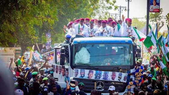 Residents lockdown Maiduguri for Tinubu, Shettima ahead of presidential election