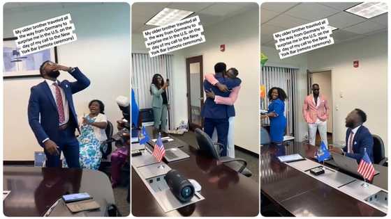 "Brother's keeper": Man travels from Germany to reunite with brother in the US on graduation day