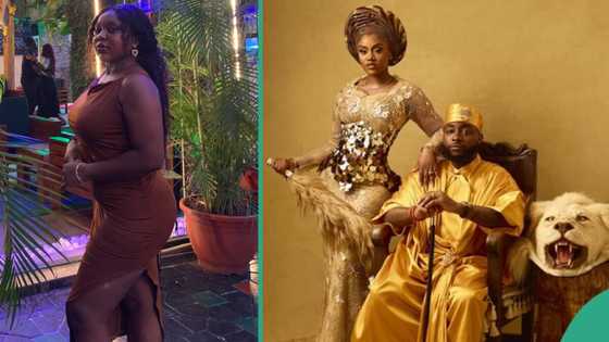 Chivido 2024: Nigerian lady vows to marry for money after seeing Chioma and Davido's wedding