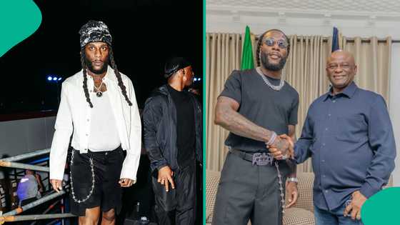 Burna Boy meets with IGP Disu as Grammy winner offers to help bridge police-youth gap