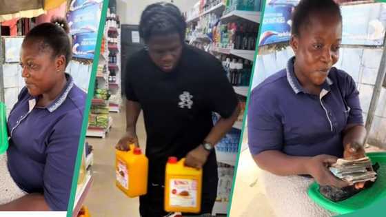 Man goes to the street to share money and foodstuff, beneficiaries appreciate him, clip trends