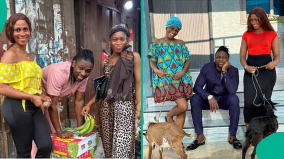 "I expected them to leave me": Man who dated 2 women together and married them same day opens up