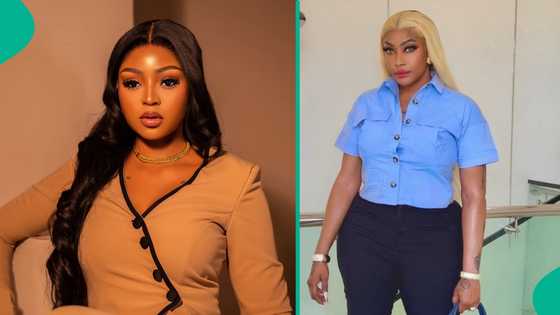 Regina Daniels' 2021 sweet message to 'real friend' Angela Okorie resurfaces, triggers reactions