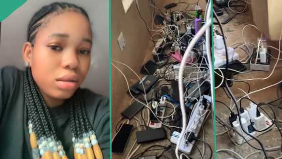 Rashin wuta: Yadda wajen ibada ya zama matattarar cajin wayoyi, bidiyon ya girgiza intanet