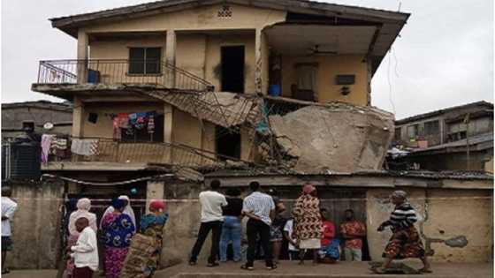 Just in: 5 persons injured as another building collapses in Lagos