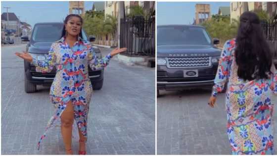Range Rover pressure? Actress Didi Ekanem quickly shares video of own luxury car just like BBNaija ladies