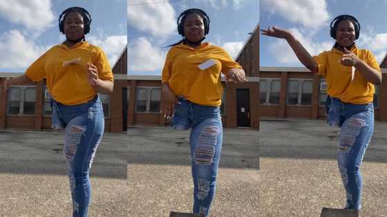 "I have no excuse": Beautiful lady with only one leg stands while dancing in a sweet way, video goes viral