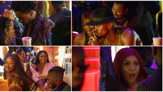 BBNaija: Official photos capture exciting moments from first Saturday night party, housemates had massive fun
