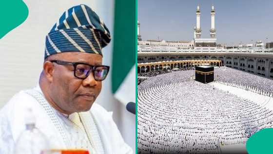 Akpabio: Kiristan dan siyasa ya tura dubban Musulmi Makkah a masa a addu'a