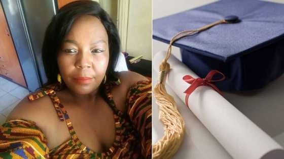 50-year-old woman rejoices as she becomes graduate, people celebrate her