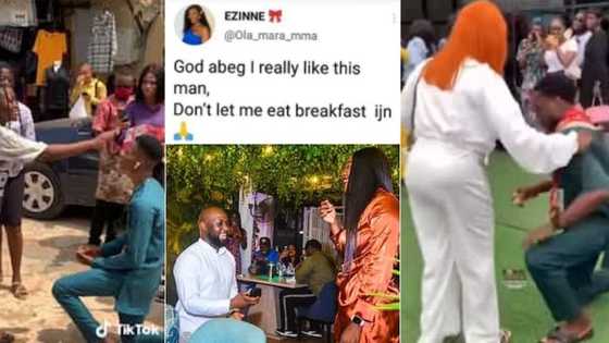 "You're ugly and broke": Angry lady rejects boyfriend's public proposal, and 2 other dramatic Val's day videos