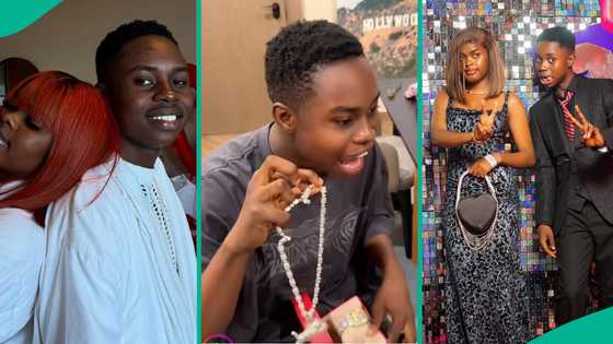 Peller’s emotional reaction trends as Jarvis gifts him diamond watch and chain on 20th birthday