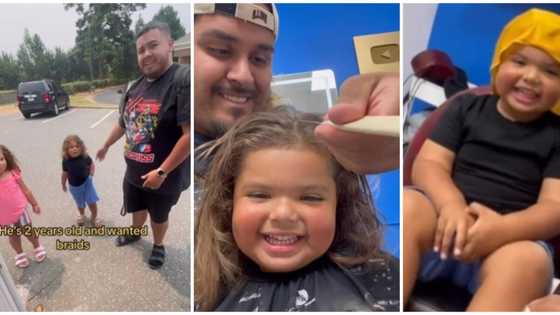 Video of little boy excited to get his hair braided trends online: "The cutest thing"