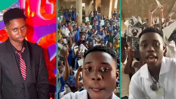 Peller visits alma mater, shares books after going against rant challenge, video of reception trends