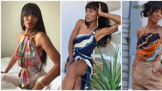 Impressive fashion transformation: Blogger turns scarves into cute tops in 10 beautiful photos
