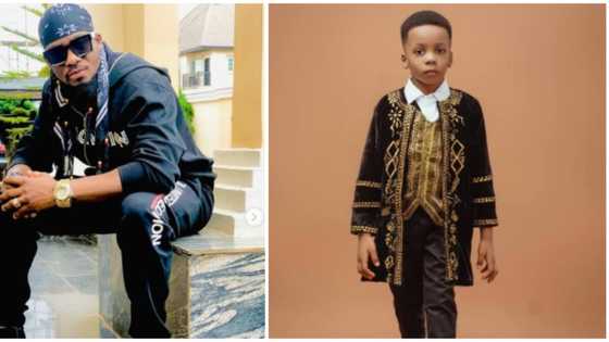 Nollywood actor Junior Pope celebrates son's birthday with adorable new photos