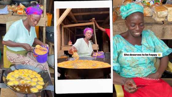 "Life is beautiful": Street photographer takes snapshot of old woman who sells Akara, prints it for her