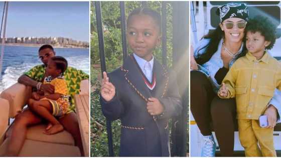 “It was emotional for me”: Wizkid’s baby mama Jada Pollock gushes as son Zion starts school, shares cute pics