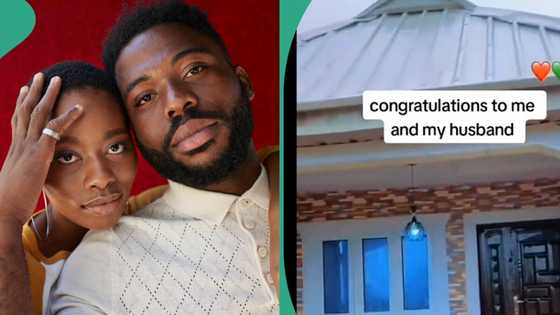 Nigerian couple wow many with their newly built house, share their story of pride and joy on TikTok