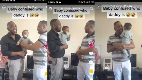 "They look alike": Little boy confused over whom dad is between identical twins, video goes viral on Tiktok