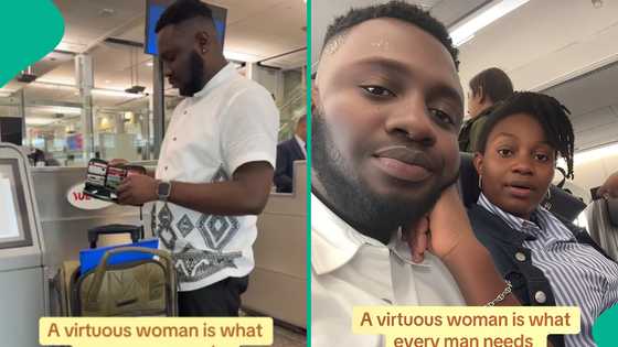 "She supported me at my lowest": Man appreciates his wife who brought him to Canada, melts hearts