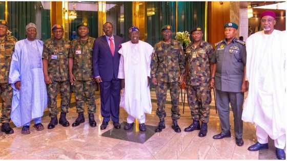 Breaking: Senate approves appointment of President Bola Tinubu's service chiefs