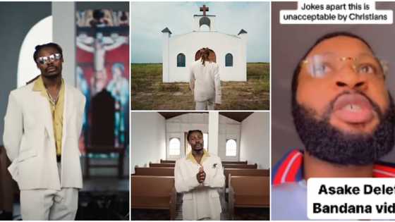 Christian man gives Asake 24 hours to delete Bandana video after Davido’s drama with Muslims: "We no send you”
