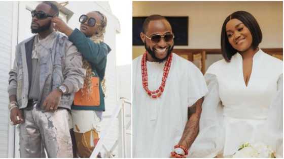 "Respect my wife's privacy": Davido orders blogger to delete old viral video of Chioma pregnant