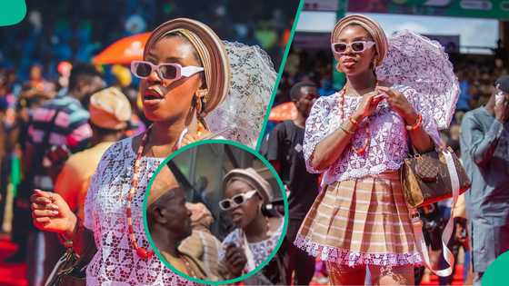 Ojude Oba 2025: Viral moment Gen Z baddie threatened to sue old man at event ignited drama online