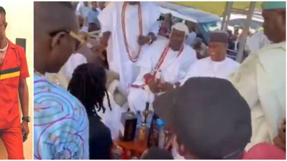 BBNaija winner Laycon bags chieftaincy title in Ogun state, shares video