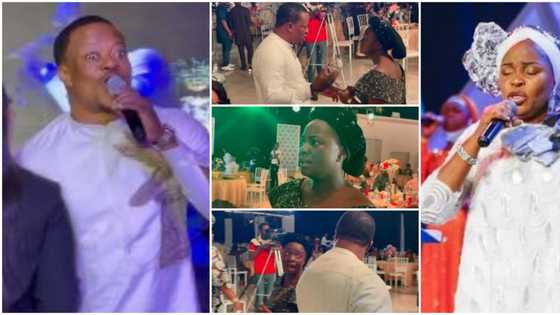 Gospel singer Lanre Teriba heavily lambastes Tope Alabi as Yinka Alaseyori reacts uncomfortably in new video